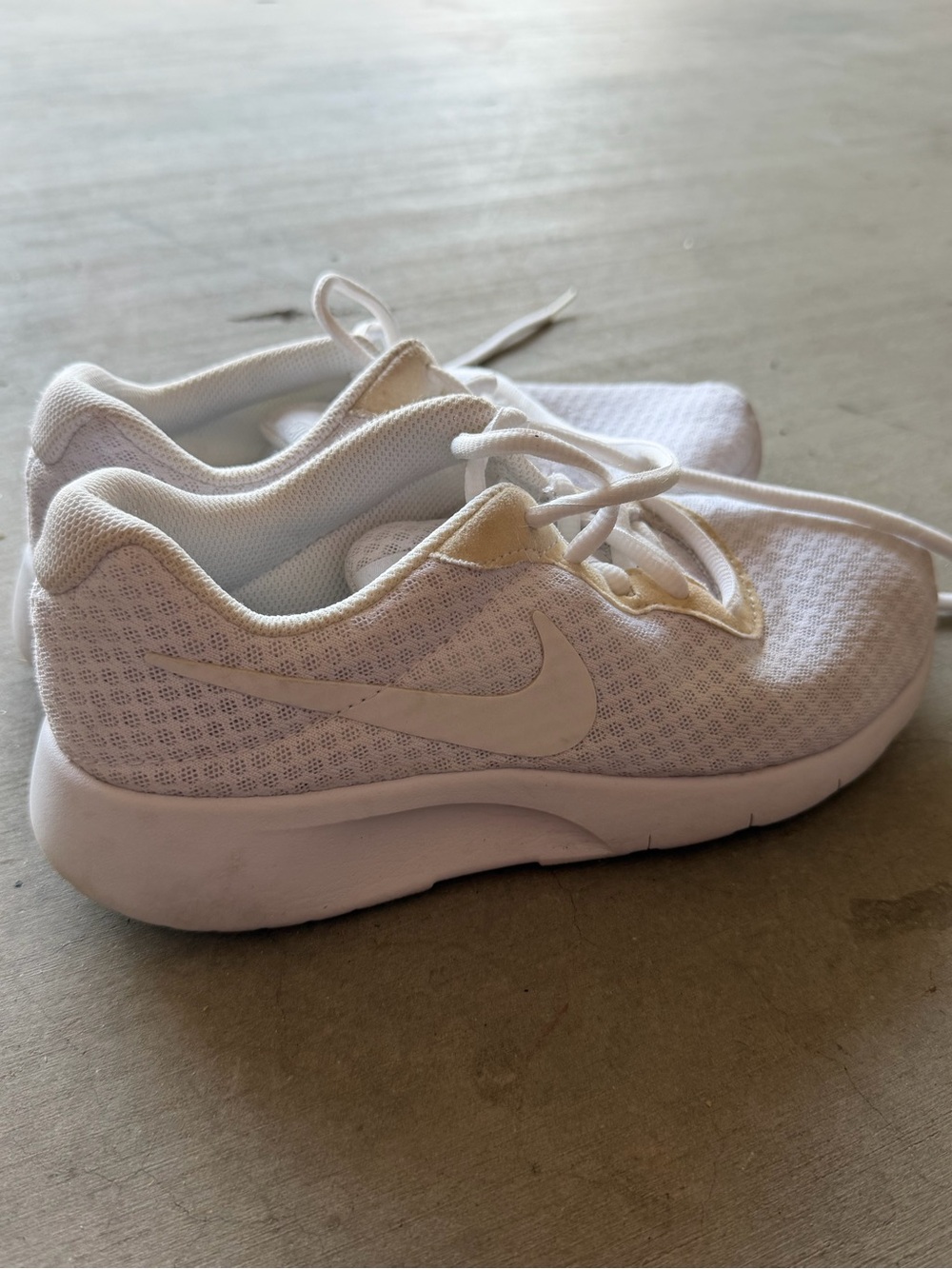 Nike Tanjun GS All-White Mesh